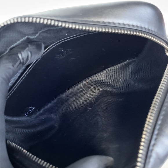 Gucci Marmot Mini Shoulder Bag Black Leather - Picture 7 of 16